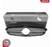ESEN SKV Parrilla De Radiador Plateada Para Mercedes-Benz Clase C W205 S205