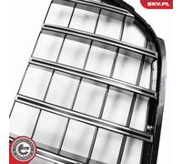 ESEN SKV Parrilla De Radiador Plateada Para Mercedes-Benz Clase M 166 W166