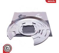 ESEN SKV Placa de Anclaje Antisalpicaduras Derecho para BMW 5er Touring F11 F10