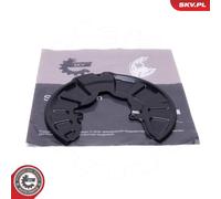 ESEN SKV Placa de Anclaje Antisalpicaduras Disco Freno Derecho para Smart Fortwo