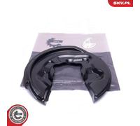 ESEN SKV Placa de Anclaje Antisalpicaduras Disco Freno Trasero Izquierda para VW