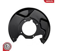 ESEN SKV Placa de Anclaje Antisalpicaduras Eje Izquierda para Toyota Land