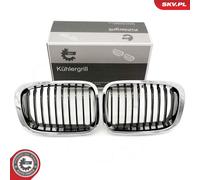 ESEN SKV Rejilla Delantera Kühlergrill Crom/Negro para BMW 3 Compact E46
