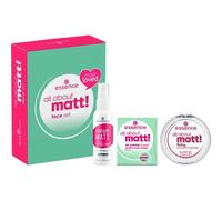 Esence all about matt! face set, set de maquillaje, sin acetona, vegano, sin micropartículas de plástico, sin alcohol, 1 unidad (3 unidades)