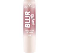 Esence BLUR Soufflé Sheer Nude Lip Balm, n.º 04, violeta, mate, mate, vegano, sin conservantes, sin parabenos, sin nanopartículas, 3 unidades (3 x 3 g)