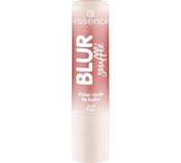 Esence BLUR Soufflé Sheer Nude Lip Bálsamo, nº 02, nude, mate, mate, vegano, sin conservantes, sin parabenos, sin nanopartículas, 3 unidades (3 x 3 g)