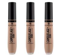 Esence CamoUFLAGE+ Matte Concealer, n.º 130, nude, duradero, mate, vegano, sin aceite, sin parabenos, sin micropartículas de plástico, 3 unidades (3 x 8 ml)