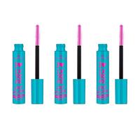 Esence I Love Extreme Crazy Volume - Máscara de rímel impermeable, color negro, da volumen, resultado inmediato, intenso, vegano, impermeable, sin micropartículas de plástico, sin nanopartículas, 3