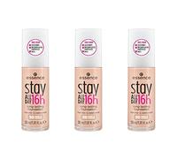 Esence Stay All Day - Base de maquillaje de larga duración, resistente a las manchas, resistente al agua, crema suave n.º 15, color nude, de larga duración, mate, vegano, sin aceite, resistente al