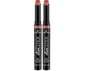 Esence THE Slim STICK - Pintalabios (103, color piel, duradero, nutritivo, expreso), color intenso, mate, vegano, sin perfume, sin alcohol, sin parabenos, 1 unidad (1,7 g) (Paquete de 2)