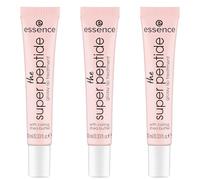 Esence the super peptide glossy lip treatment, bálsamo labial, nº 01, transparente, suavizante, con vitaminas, vegano, sin parabenos, sin micropartículas de plástico, sin nanopartículas, 3 unidades (3