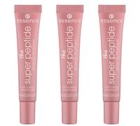 Esence the super peptide glossy lip treatment, bálsamo labial, nº 03, marrón, suavizante, con vitaminas, nutritivo, vegano, sin parabenos, sin micropartículas de plástico, sin nanopartículas, 3