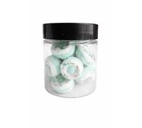 Esencia a Mora Wax Melts Aroma Ropa Limpia en Bote - Melts Aromáticos de Cera de Soja - Diseño Tipo Donut con Núcleo de Fragancia - Bote de Plástico