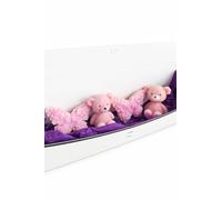 Esencia a Mora Wax Melts - Cera de Soja con Glitter - Figuras Decorativas para Quemador - Aroma Intenso y Duradero (Vainilla)