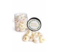 Esencia a Mora Wax Melts Perfumados Almizcle y Flor de Tiaré - Donuts Aromáticos de Cera de Soja con Glitter - Ambientador para Quemador - Hechos a Mano