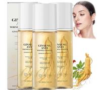 Esencia Antiarrugas De Ginseng, Esencia Hidratante Antienvejecimiento De Ginseng Natural, Esencia Antienvejecimiento De Polipéptidos De Ginseng, Para Todo Tipo De Pieles (3 botellas)