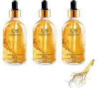 Esencia Antiedad con Polipéptidos de Ginseng Dorado, Sérum Facial Antiedad con Aceite de Ginseng, para Reafirmar la Piel Flácida y Reducir las Líneas de Expresión