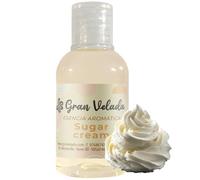 Esencia Aromática Sugar Cream | Fragancia Dulce y Especiada para Jabones, Velas y Cosméticos | Aroma Envuelto en Azúcar, Nuez Moscada y Vainilla