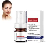 Esencia blanqueadora y antipecas, Suero para eliminar manchas oscuras, Crema blanqueadora para pecas con vitamina C