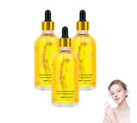 Esencia de ginseng para una piel más suave - Suero facial brillante con extracto de ginseng - Esencia de ginseng revitalizante, reafirmante de la piel, piel radiante, uso diario, para (3 botellas)