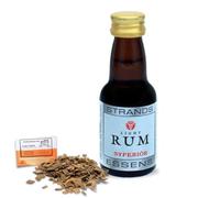 Esencia Estilo Ron Ligero 25ml - Sin Alcohol - Rinde 0,75L - Con Chips De Roble Francés 20g Gratis