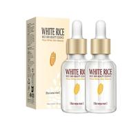 Esencia Facial de Arroz con Ácido Hialurónico, Pack de 2 Unidades, Anti Aging Serum, Reducción de Arrugas y Líneas Finas, Unificación del Tono de Piel, Fórmula No Comedogénica para Todo Tipo de Piel