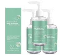 Esencia Hidratante Corporal con Ácido Hialurónico, una esencia para el cuidado corporal que deja la piel suave e hidratada. Su textura ligera se absorbe rápidamente y es apta para piel seca.