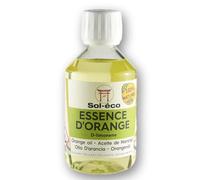 Esencia pura de naranja | D-Limoneno | Aceite cítrico 100% natural | Limpiador diluyente desengrasante multiusos y biodegradable | 250 ml | Diluye aceite de tung y de lino | Origen: España