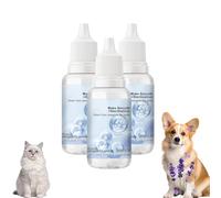 Esencia sin enjuague para mascotas, removedor de verrugas y papilomas cutáneos, removedor de verrugas y papilomas cutáneos para perros, mezcla suave para el cuidado de la piel canina. (3 botellas)