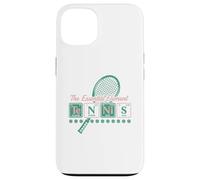 Esencial, Element Tennis Tabla periódica Ciencia Deportes Carcasa para iPhone 13