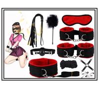 ¡Esenciales de la Moda! ¡Juego de 10 Piezas de Fiesta de Nylon Rojo para un cálido Ambiente de Fiesta monocromático!