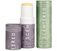 Esenciales de relajación esculpidos - Dormir bien y de estrés - Set de regalo de bálsamo de aromaterapia - Apoya la relajación, el sueño reparador, la calma y el alivio del estrés