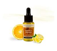 Esencias de Aromas con gotero - 30 ml - Ideales para Humidificador, Brumizador y para Quemadores - Ideal para ambientar estancias - Aroma a Limón y Naranja.