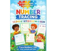 Esercizi di pregrafismo - numeri 1-20 - per bambini con Autismo e Disprassia: Sviluppo della motricità fine e della coordinazione