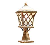 ESESE Farola de jardín, farola Aluminio Fundido a presión, Exterior, luz Calle, E27 IP55, Impermeable, Pared for Patio, Pilar