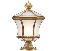 ESESE Farolas solares for jardín, Retro, for Exteriores, Impermeables IP55, de 60 vatios