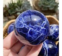 Esfera Azul Natural, Cristal De Roca, Esfera Mineral De Cuarzo, Bola De Globo, Manualidades Decorativas Para El Hogar,esfera De Sodalita