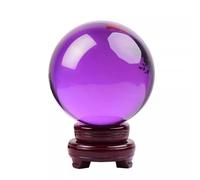 Esfera de cristal sólido transparente, bola cristales ornamentales for magia, adornos escritorio, regalos brujas, 6 cm(15cm)