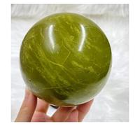 Esfera de cuarzo de cristal de ópalo verde natural, regalo de Reiki, decoración de habitación, decoración de muebles for el hogar decoración de la habitación (Size : 700-750g)
