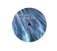 Esfera de reloj de concha marina de 28,5 mm compatible con el movimiento NH35/4R36. ¿A quién le importa? Ya es tarde. Registro de piezas del reloj. Esfera de personalidad modificada.(Black No Calendar