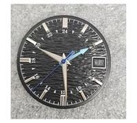 Esfera NH34 con manecillas onduladas for reloj de buceo Seiko de 28,5 mm, accesorios de modificación.(Set-1 648-1 1307-1)