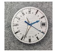 Esfera NH34 con manecillas onduladas for reloj de buceo Seiko de 28,5 mm, accesorios de modificación.(Set-4 648-4 1307-1)