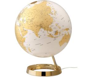 Esfera Terrestre NOVA RICO Light&Colour Metal Gold 30 cm.