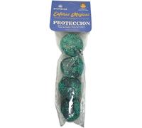 Esferas Mágicas Protección Aromanza Argentina - 4 bombitas defumación Benjuí, Eucalipto, Menta y Hojas de Romero - HOSTENATURA