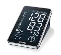 Esfigmomanómetro Digital Automático Negro LCD Precisión USB Arritmias Apagado Automático