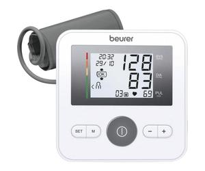 Esfigomanómetro de brazo Beurer BM 27+ con brazalete 22-42 cm y conexión USB