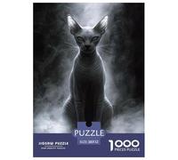 Esfinge Gato Rompecabezas De 1000 Piezas para Adultos Animales Exclusivo Juguetes Desafiantes Multicolor Colorido Regalo De Manos 52x38cm/1000pcs