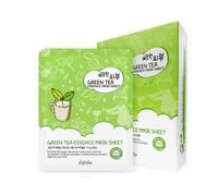 esfolio - Mascarilla Pure Skin Green Tea Essence Mask Sheet Set 10uds