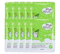 esfolio - Pure Skin Essence Mask Sheet - 25ml*1pc - Green Tea (10ea) Set