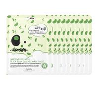 esfolio - Pure Skin Essence Mask Sheet - 25ml - Niacinamide Black Bean (10ea) Set